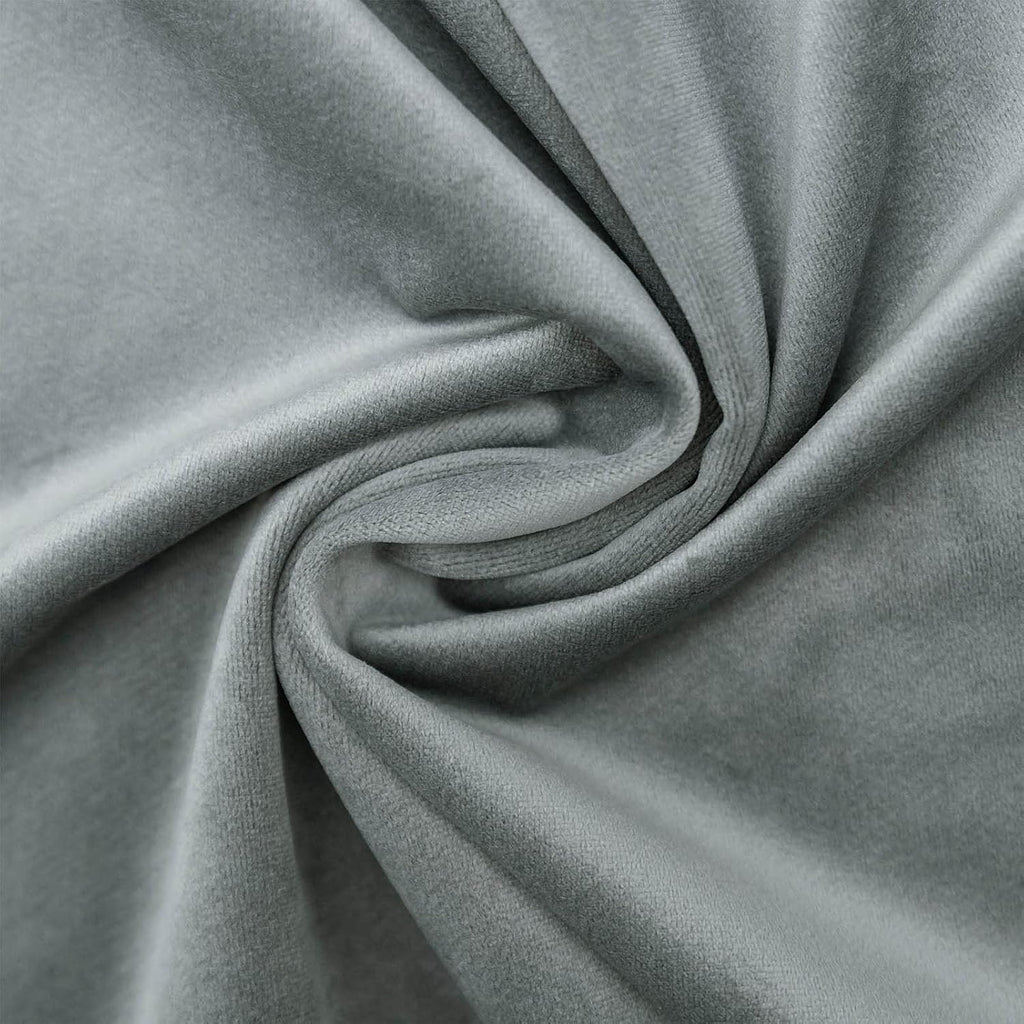 Luxury Grey Velvet Throw Pillow Covers Set