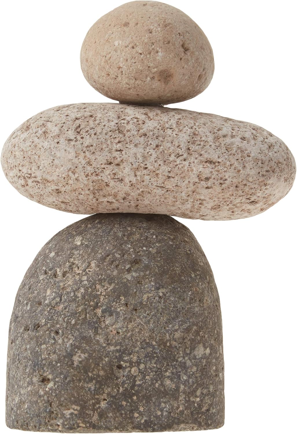 Multicolor Natural River Stone Cairn Decor
