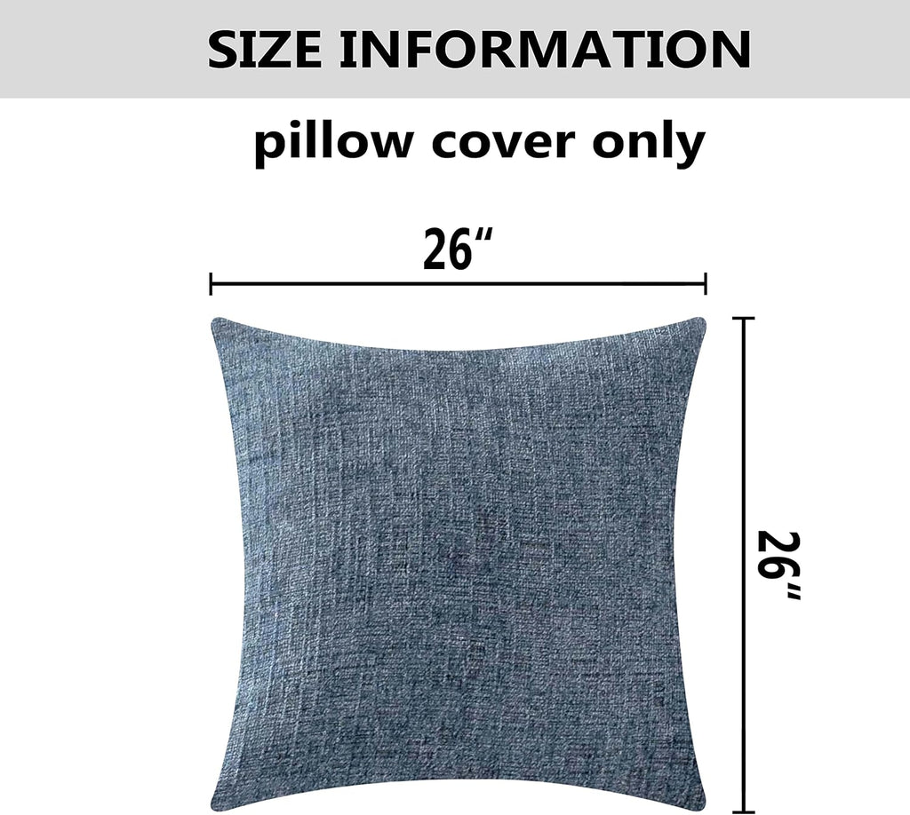Blue Striped Velvet Pillow Covers Set Of 2